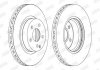 Тормозной диск передний MERCEDES-BENZ CLS/E SAAB 9-3 562386JC1
