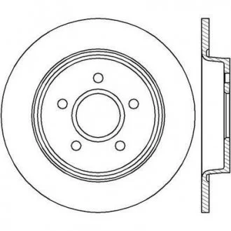 Тормозной диск Jurid 562411JC