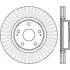 Тормозной диск Toyota  Auris (E15)/Avensis (T25)/Corolla Verso (ZER, ZZE12, R1)(E15) 562430JC