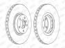 Тормозной диск передний BMW X5, X6 Jurid 562520JC1 (фото 1)