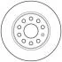 Диск гальмівний SKODA OCTAVIA 08-, SUPERB 08-; VW CADDY 2010; SEAT LEON 05- задн. (пр-во Jurid) 562614JC