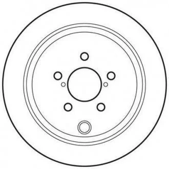 Тормозной диск задн Toyota GT 86 / Subaru BRZ, Forester, Impreza, Legacy V, Outback Jurid 562660JC