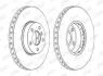 Гальмівний диск передній BMW X5, X6 / Toyota Corolla Jurid 562691JC1 (фото 1)