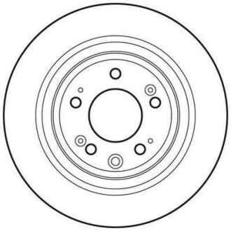 Гальмівний диск Jurid 562697JC