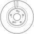 Диск тормозной HONDA 562725JC