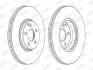 Тормозной диск передний Mercedes E-Class (W211, S211) (2003->) 562728JC1