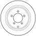 Тормозной диск задн Jeep Compas, Patriot / Dodge Caliber / Chrysler 200, Sebring Jurid 562756JC (фото 1)