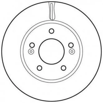 Тормозной диск передний Hyundai Accent / Elantra Jurid 562817JC