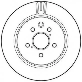 Диск тормозной LEXUS Jurid 562823JC
