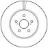 Диск тормозной LEXUS 562824JC