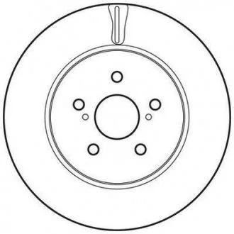 Диск тормозной LEXUS Jurid 562824JC