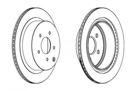 Гальмівний диск задній Nissan Murano I, II / Infiniti Jurid 562871JC (фото 1)