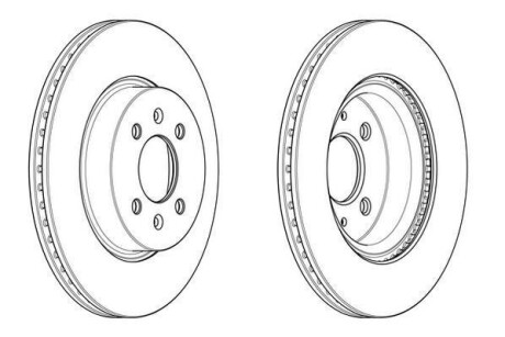Гальмівний диск Jurid 562944JC (фото 1)