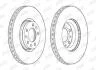 Тормозной диск передний Peugeot 3008, 308, 508, Rifter / Citroen Berlingo, C4 / Opel Combo / DS 562994JC