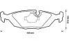 Тормозные колодки BMW 316i, 318i, 320i, 323i, 324, 325, 325i, 518, 520i, 524, 525, 525i, 528i, 533i, 571300J