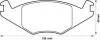 Тормозные колодки передние VW GOLF/JETTA/POLO SEAT CORDOBA/IBIZA 571315J
