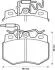 JURID PEUGEOT Тормозные колодки передние 205,309,Citroen C15 571320J
