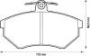 Тормозные колодки передние AUDI 80/90/100/200/A4 SEAT TOLEDO/INCA/CORDOBA VW CADDY/GOLF/PASSAT Jurid 571357J (фото 1)