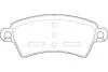 JURID CITROEN Тормозные колодки передн. Xsara 97-,Peugeot 206 571965J