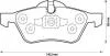 JURID BMW Тормозные колодки  передние Mini Cooper,One 01- 571992J