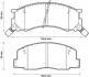 Тормозные колодки передние TOYOTA TOWN ACE, PREVIA, LITEACE, ESTIMA EMINA 572342J