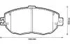 Гальмівні колодки передні LEXUS GS, IS, SC/ TOYOTA SUPRA,ALTEZZA,ARISTO,CHASER,CRESTA,CROWN,MARK II Jurid 572380J (фото 1)