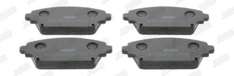 Тормозные колодки NISSAN Almera tino, Primera Jurid 572428J