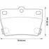 Гальмівні колодки задні Toyota RAV4 II Jurid 572488J (фото 1)