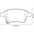 Гальмівні колодки задні TOYOTA AVENSIS/COROLLA Verso/PREVIA Jurid 572516J (фото 1)