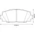 Тормозные колодки Toyota Yaris 1.0 VVT-i, 1.3 VVT-i,1.4D-4D Jurid 572578J (фото 1)