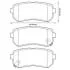 Тормозные колодки задние Hyuidai i20, i30, ix20, ix35, Tucson / Kia Sportage II, III 572604J