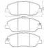 Тормозные колодки передние Hyundai Genesis, Santa Fe/ Kia Sorento/ SsangYong Korando Actyon Jurid 572607J (фото 1)