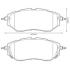 Гальмівні колодки передні Subaru BRZ, Forester, Legacy IV, V, VI, Levorg, Outback, Tribeca, WRX Jurid 572638J (фото 1)