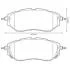Гальмівні колодки передні Subaru BRZ, Forester, Legacy IV, V, VI, Levorg, Outback, Tribeca, WRX Jurid 572638J (фото 1)