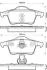 Тормозные колодки задние VOLVO C70/S60/S70/S80/XC70 Jurid 573021J (фото 1)