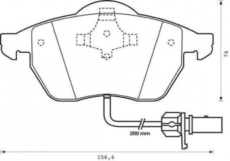 Гальмівні колодки передні VW SHARAN FORD GALAXY SEAT ALHAMBRA Jurid 573022J