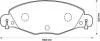 JURID CITROEN Колодки тормозные передние C5 2.2HDI-3.0 01- 573029JC