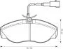 JURID FIAT Тормозные колодки передн.Citroen JumperDucatoPeugeot Boxer 94- 573060J