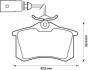 Гальмівні колодки задні AUDI A4 FORD GALAXY SEAT ALHAMBRA VW SHARAN Jurid 573065J (фото 1)