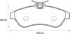 JURID Тормозные колодки перед.  CITROEN C2/3 573084J