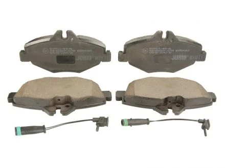 Тормозные колодки передние MERCEDES-BENZ CLS/E Jurid 573091JC