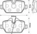 Тормозные колодки задние BMW 1 / 3 Jurid 573136J (фото 1)