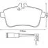 Тормозные колодки передние Mercedes A / B Jurid 573230J (фото 1)