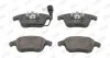 Гальмівні колодки передні VW Sharan, Tiguan / Audi Q3 / Seat Alhambra Jurid 573246JC (фото 2)