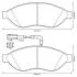 Тормозные колодки передние Peugeot Boxer / Citroen Jumper / Fiat Ducato Jurid 573260J (фото 1)