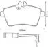 Тормозные колодки передние Mercedes A /B Jurid 573265J (фото 1)