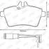 Тормозные колодки передние Mercedes A / B Jurid 573265JC (фото 4)