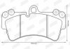 Тормозные колодки передние Porsche Cayenne / VW Touareg / Audi Q7 (2002->) Jurid 573282JC (фото 4)