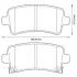 Тормозные колодки передние SAAB 9-5 /Opel Insignia CHEVROLET MALIBU Jurid 573313J (фото 1)