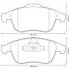 Гальмівні колодки передні Renault Scenic / Megane / Laguna /Fluence Jurid 573316J (фото 1)